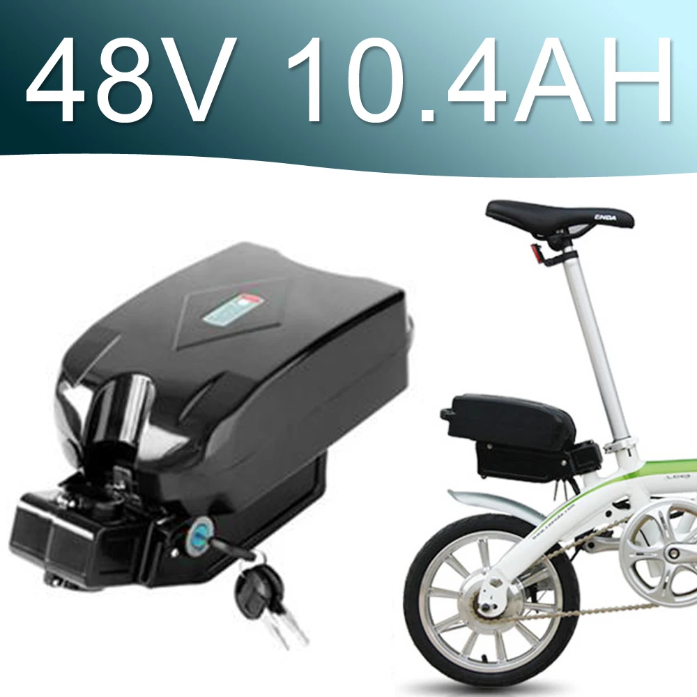 48V 10.4Ah Lithium ion Battery 500W fro g typ Rear Battery Pack 48V Electric bicycle 48v E-bike battery