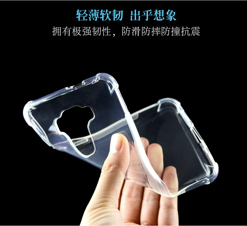 Shockproof Anti-skid TPU Gel Skin soft gasbag Case Cover For Asus ZenFone 3 5.2