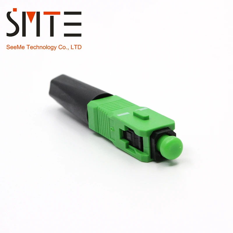 

100pcs/lot SC/APC SM multimode 55mm high quality fast connector SC APCNPFG 8802-TLC/3 XF-5000-032 Free Shipping FTTH Fiber optic