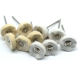 50pcs Jewelry Polishing Cloth Wheel Buffer Metal Abrasive Brush Dremel Accessories