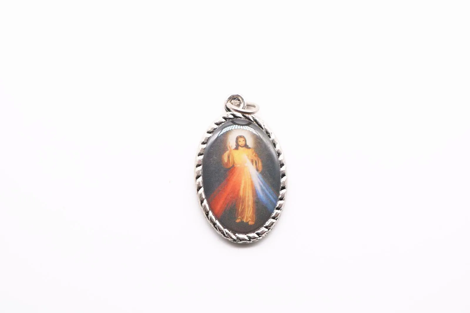 100 Pieces / Religion Jesus Various Icons Cross Medal, Oval Medal, Virgin Mary Compassion Jesus Icon Medal