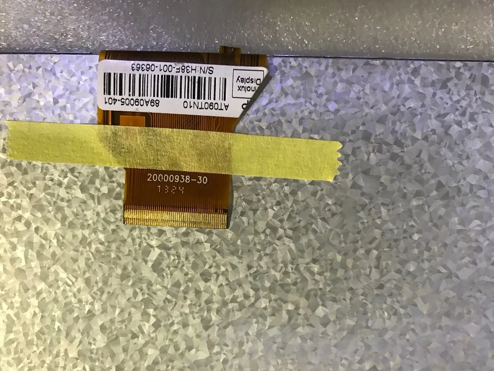 Frete grátis tela LCD original Innolux de 9 polegadas do modelo original: AT090TN10 20000938 -30 20000938 -00 3mm