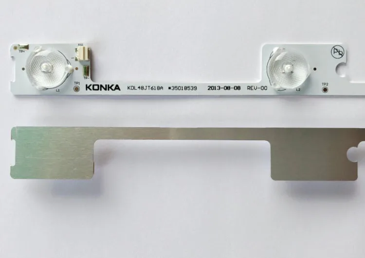 50PCS Konka KDL48JT618A light strip 35018539 lights  6 lamp  Length 44CM aluminum substrate  quickly dissipating Connector