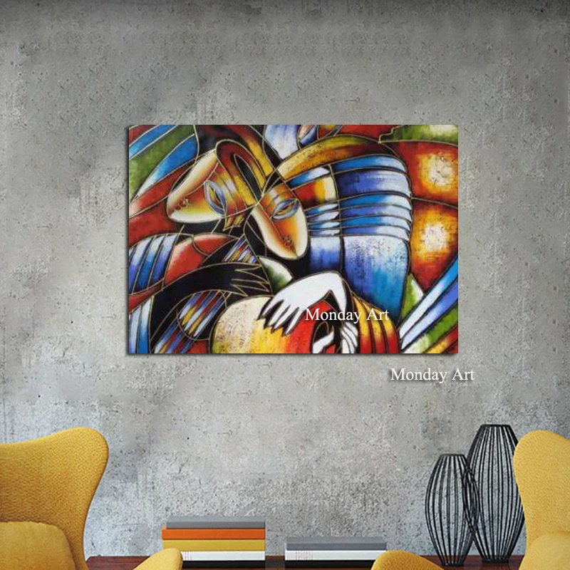 

Modern Canvas Painting Abstract Art Decor Oil Painting on Canvas Wall Art Picture Home Decor Living Room Impressionism Paintings