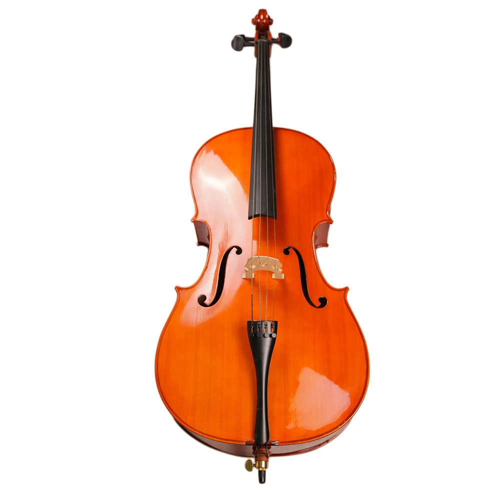 TONGLING Oil Varnish Cheaper Cello Full Size 4/4  4/3 1/2 1/4 High Quality Antique Style Beginner Cello