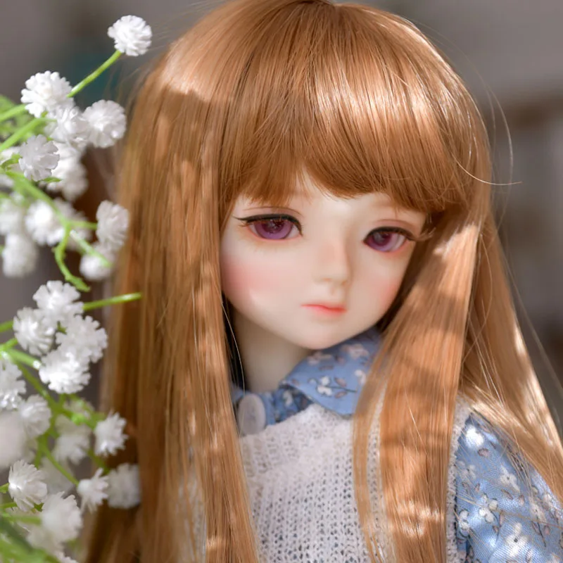 New sd Set 1/4 Bjd Doll Fashion Alicia Reborn Silicone Resin With Eyes For Baby Girl Birthday
