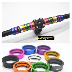 Litepro 412 Folding Bike Stem Handlebar Fixing Ring 25.4mm Handlebar Limit Fixing Ring Folding Bike Accessories