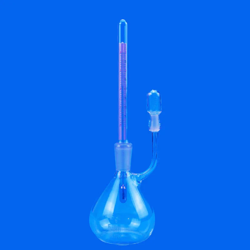 With Thermometer Glass Specific Gravity Bottle 25/50ml Pycnometer Science Labware Medical