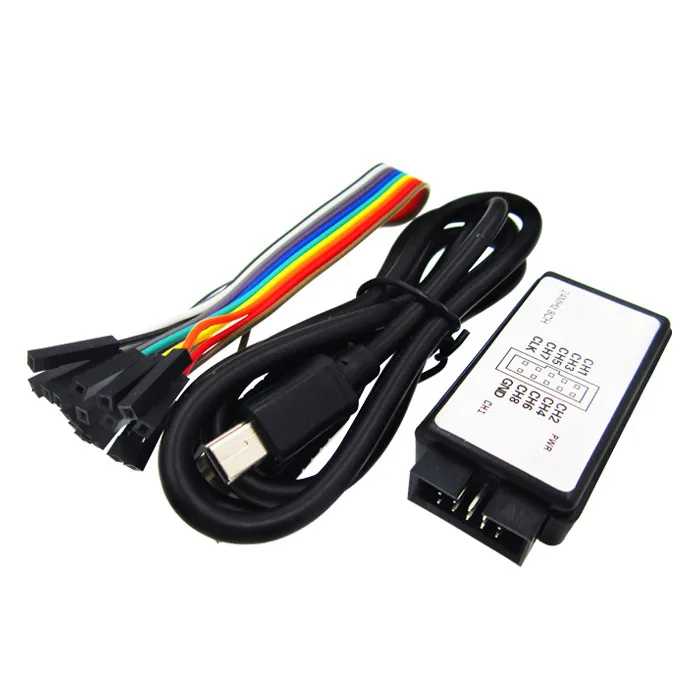 10sets/lot New Arrival USB Logic Analyze 24M 8CH