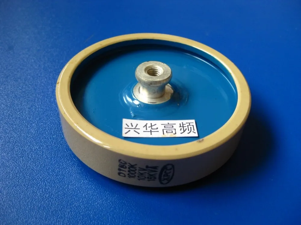 XPCC DT80 1000K 10KV 15KVA high frequency machine high frequency high voltage high power ceramic ceramic dielectric capacitor