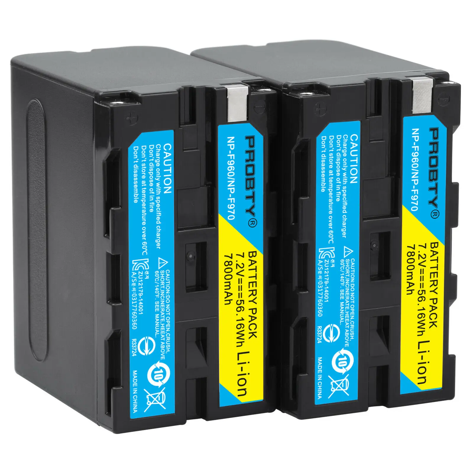 1 Pc 7800mAh NP-F960 NP-F970 NP F960 NP F970  Camcorder battery For Sony NP-F550 NP-F770 NP-F750 NPF960 NPF970 battery wholesale