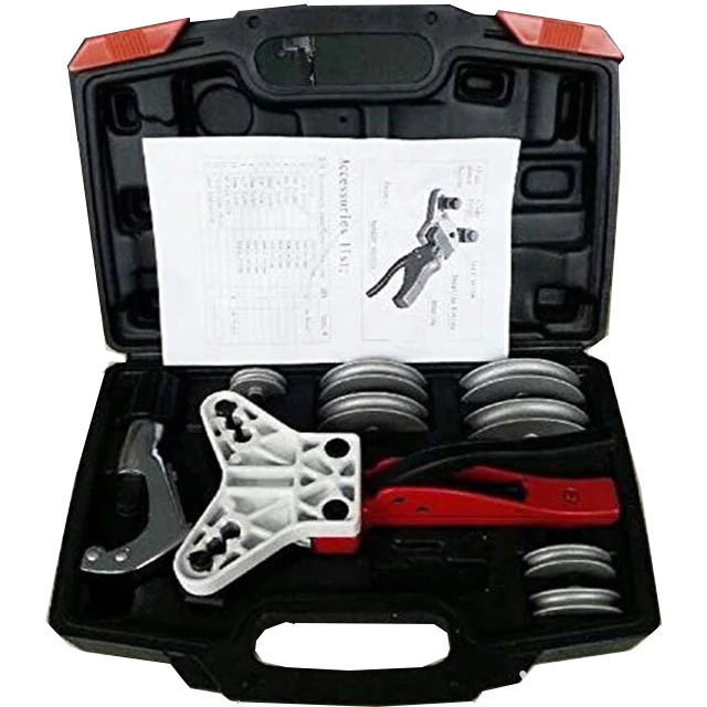 

WK-666 Multi Copper Pipe Bender Tube bending Tool Kit with Tube Cutter Aluminum Tube Bender 6/8/10/12mm