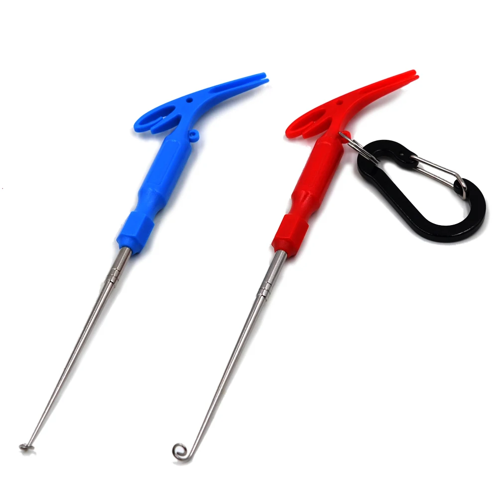 MNFT Fishing Universal Fly Nail Knot leging Tools gancio Remover nodo rapido legatura Loop Knot Tyer Tool e moschettone Clip