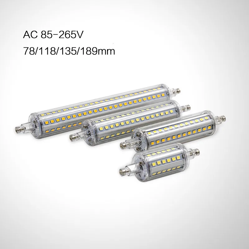 Dimmable Bulb R7S 7W 14W 20W 25W LED Corn 2835 SMD 78mm 118mm 135mm 189mm Light Replace Halogen Lamp AC 85-265V Floodlight