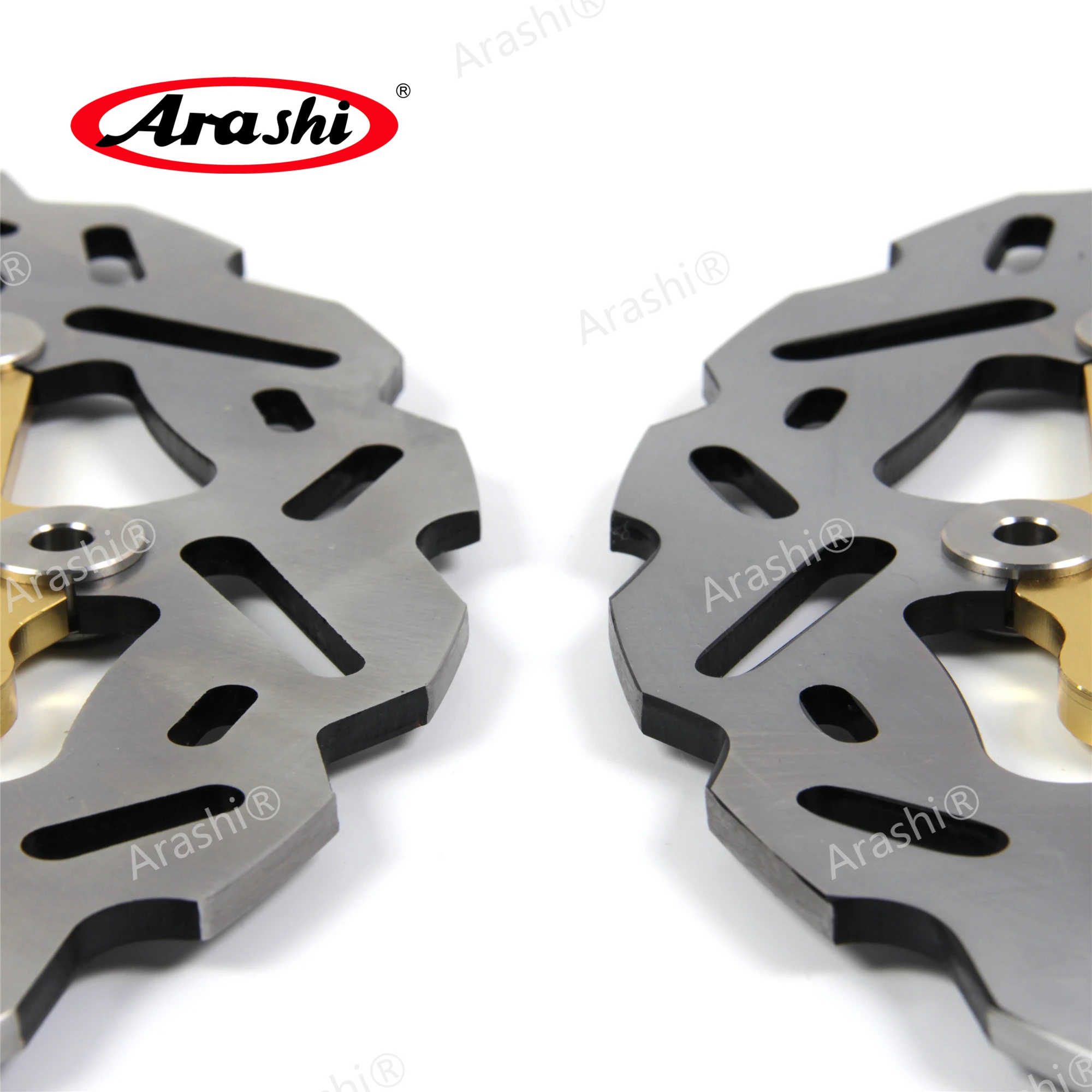 ARASHI K1200S / ABS Front Brake Disc Motorcycle CNC Floating Rotor Disk For BMW K 1200 S / ABS 2004 2005 2006 2007 Aluminium