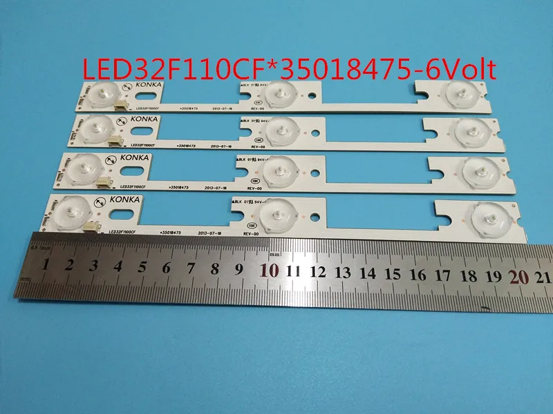 

8piece/lot new and original for Konka LED32F1100CE light bar,35018475 backlight lamp LED strip 6v