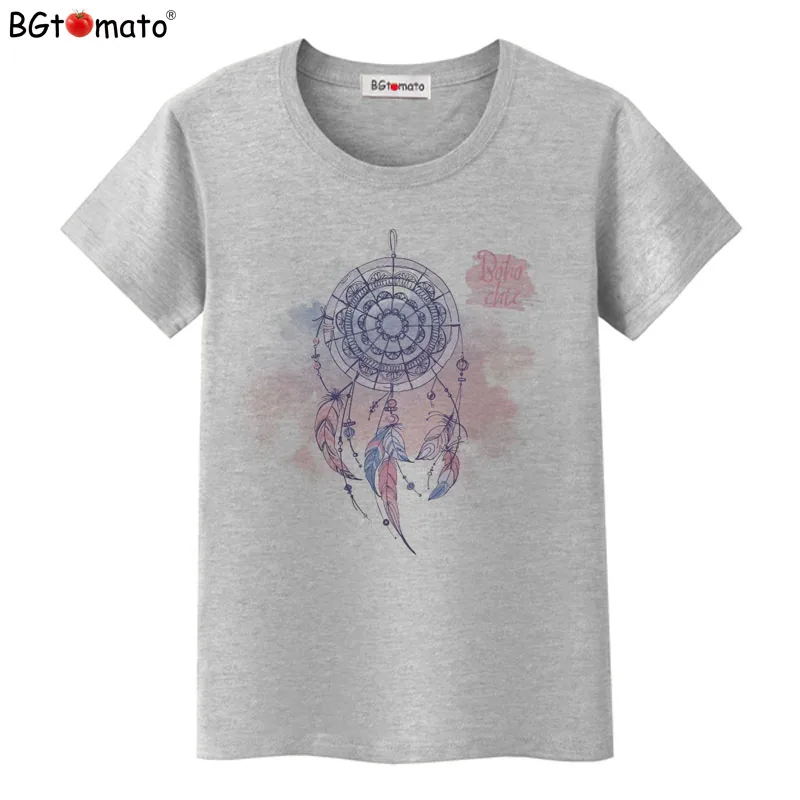 

BGtomato Colorful design brand new t-shirts cool summer women shirts Original brand casual tops cheap sale women tees