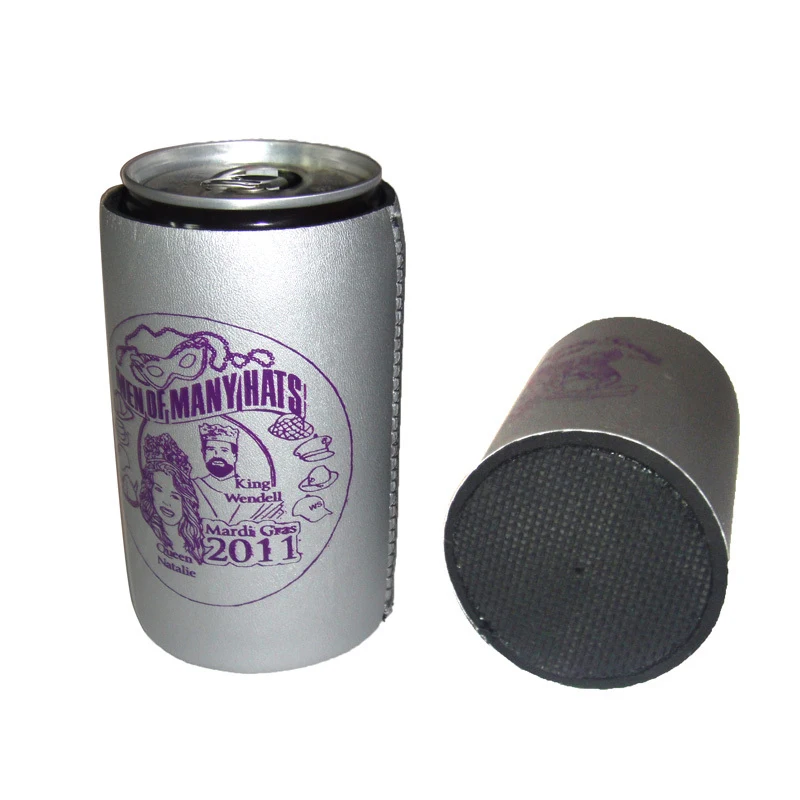 Custom Logo Sublimation 5mm Stubby Cooler Holder With Base Cheapest Cost Escrow Accept