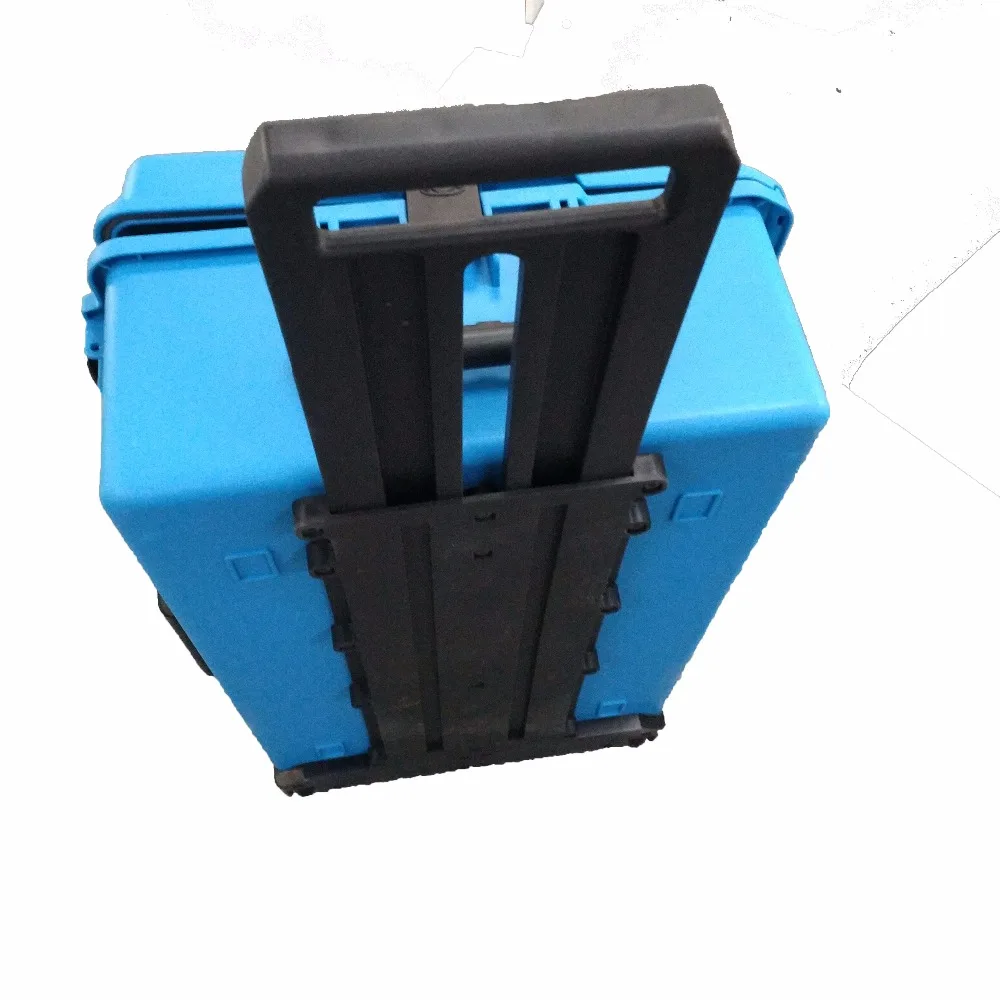 Tricases fábrica de plástico duro grande mala trole ferramenta caso com espuma personalizada m2950