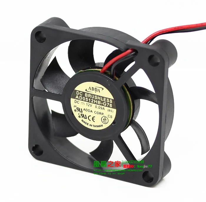 

NEW ADDA AD0512HB-G76 5010 5CM Ball bearing high air volume cooling fan