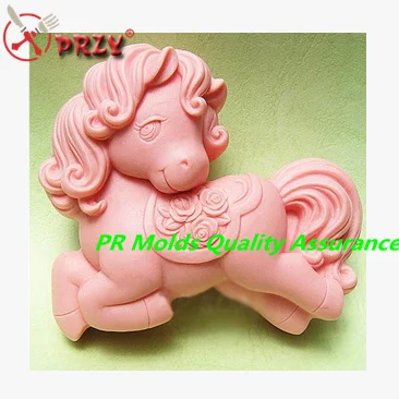 

Soap Mold Fondant Cake Decoration Mold High-quality Handmade Soap Mold NO.:SO416 Zodiac Horses Modelling Silicon Moulds PRZY