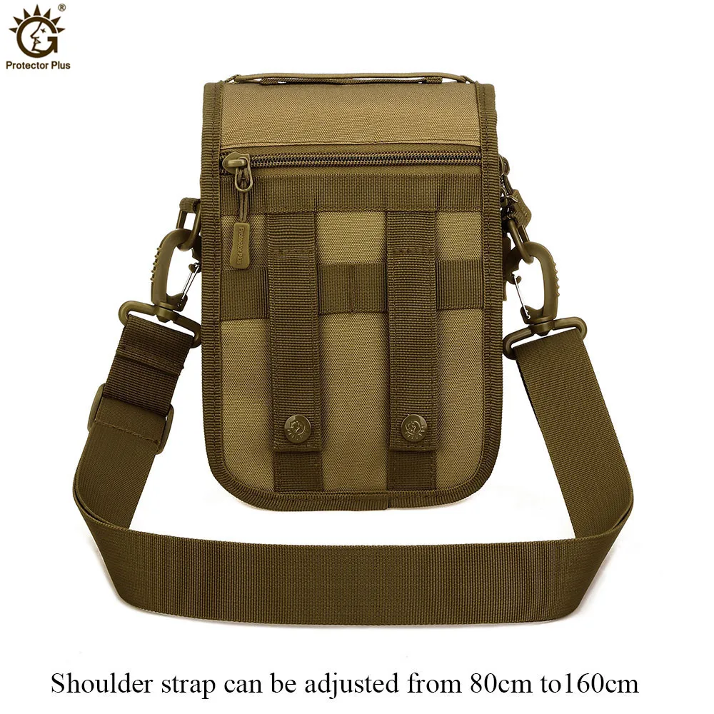 Military Tactical Messenger Bag Shoulder Nylon Outdoor Sport Fishing Camping Crossbody Mutil-function Molle Pouch