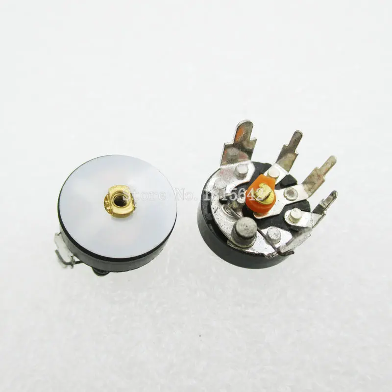 5PCS Radio Potentiometer RV12MM B503 B50K Power Amplifier Volume Potentiometer With Switch Corner Pin