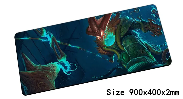 big Thresh mouse pad 90x40cm pad mouse lol notbook computer mousepad Chain Warden gaming padmouse gamer laptop mouse mats