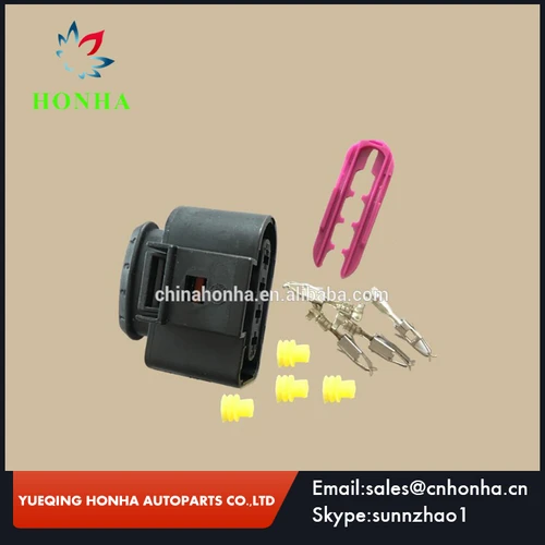 Bobina de encendido automotriz, estuche de reparación de conectores eléctricos, 10/20/50/100 Uds./lote, 4 pines/vías, envío gratis