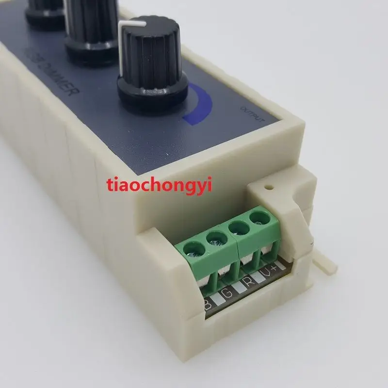 DC12-24V 3A rgb controller 3 channel RGB led dimmer controller for strip light