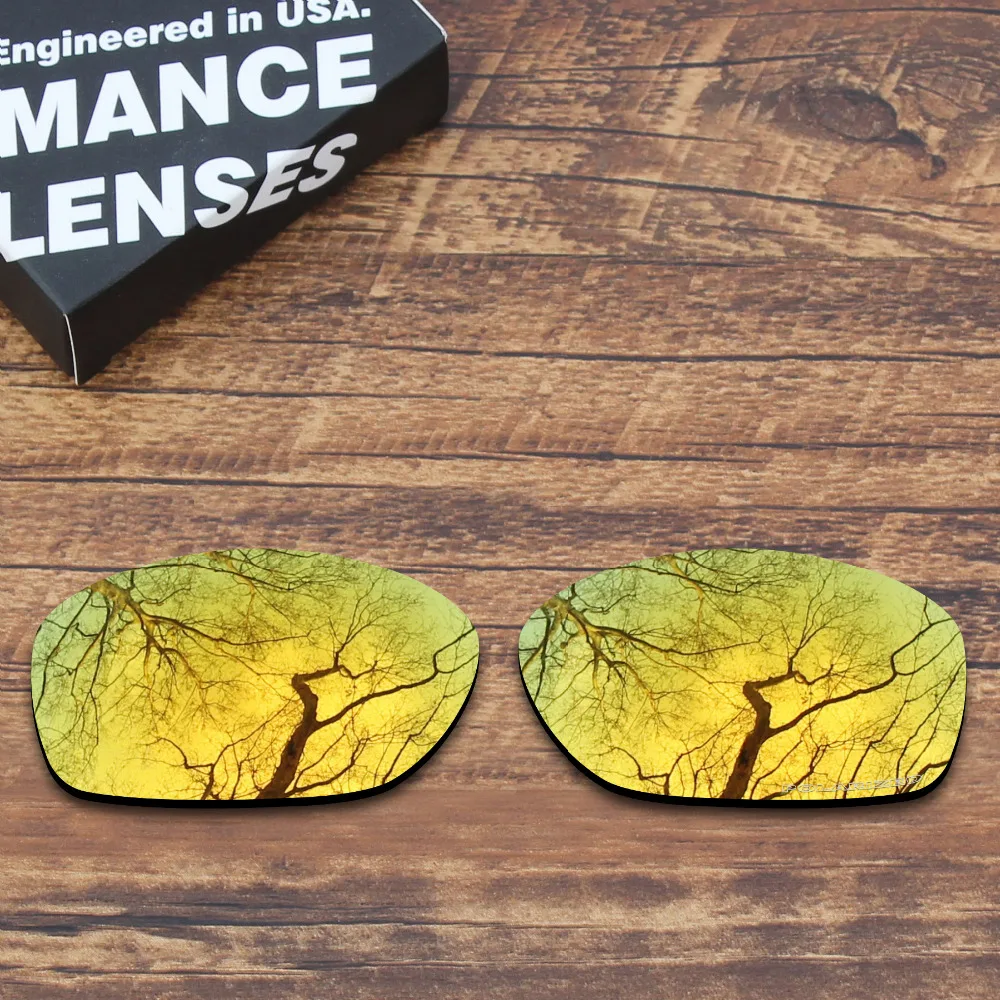 

Millerswap Resist Seawater Corrosion Polarized Replacement Lenses for Oakley Pit Bull Sunglasses Gold Mirrored (Lens Only)