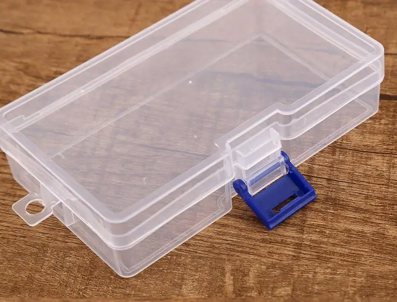 

Clear Plastic Storage Box Container Tools Case Screw Sewing PP Boxes Transparent Component Screw Jewelry Box SN800