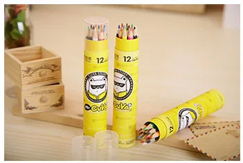 

12 PC/BOX 12-COLOR High-Quality Portable Colorful Pencil for Children Drawing and Painting,QB00003-12