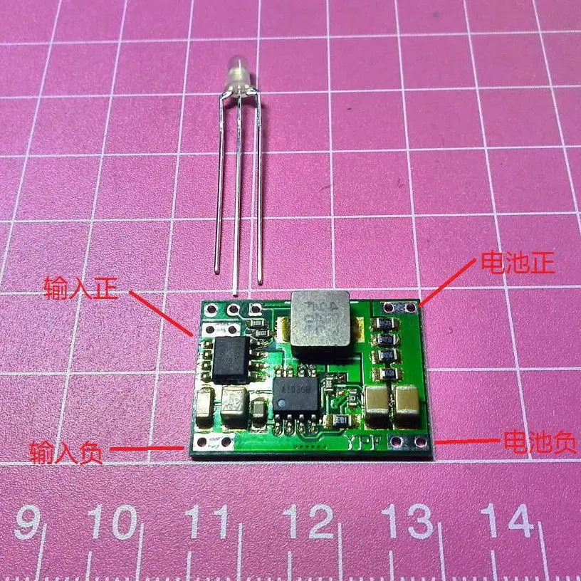 بطارية ليثيوم أيون 1 أو 2 أو 3 خلايا ، وحدة شاحن 2A 18650 ، وحدة شحن PCB SY6912