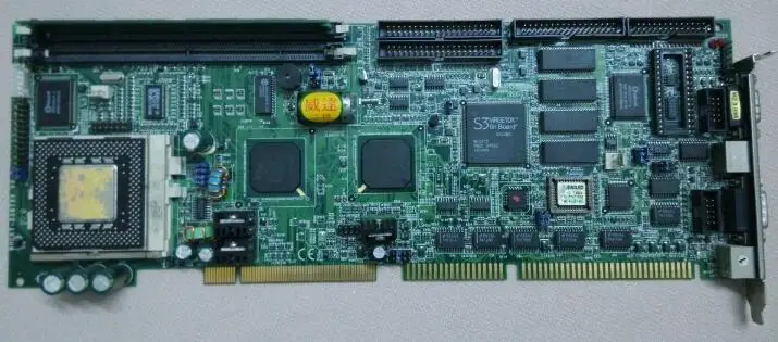 ROCKY-538TXV 100% OK Original IPC Board V6.2 Full-size CPU Card ISA Industrial Mainboard PICMG 1.0 with CPU RAM LAN