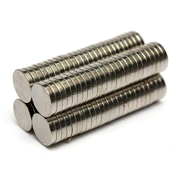 Hot Sale 100pcs Strong Round Dia 8mm X 1.5mm N50 Rare Earth Neodymium Magnets Art Craft Fridge Magnet 1