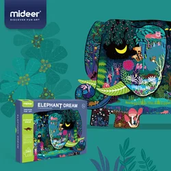 MiDeer 280 piece puzzle elephant dream children paper puzzle jigsaw kids education toy 5Y+