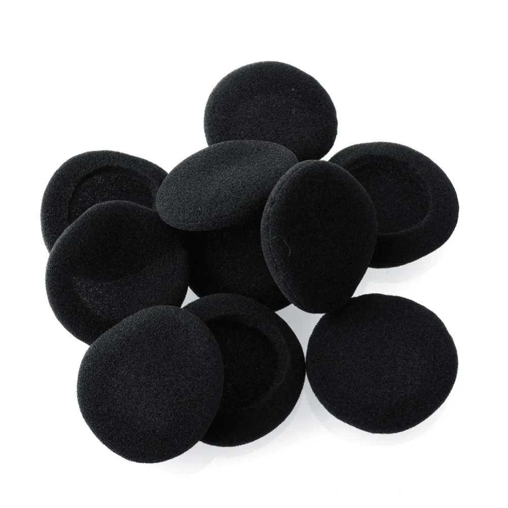 20pcs Black Ear Pads Sponge earpads For PX100 80 px200 Porta Sporta Pro Ks 35 75 Headphone earphone headset