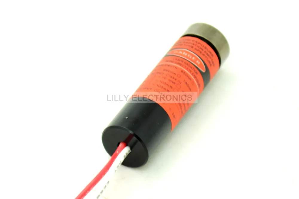 Industriële 650nm 100 mW Rode Laser Dot Module 13x42mm