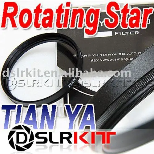 TIANYA 49mm Rotating Star Filter eight 8 Point 8PT