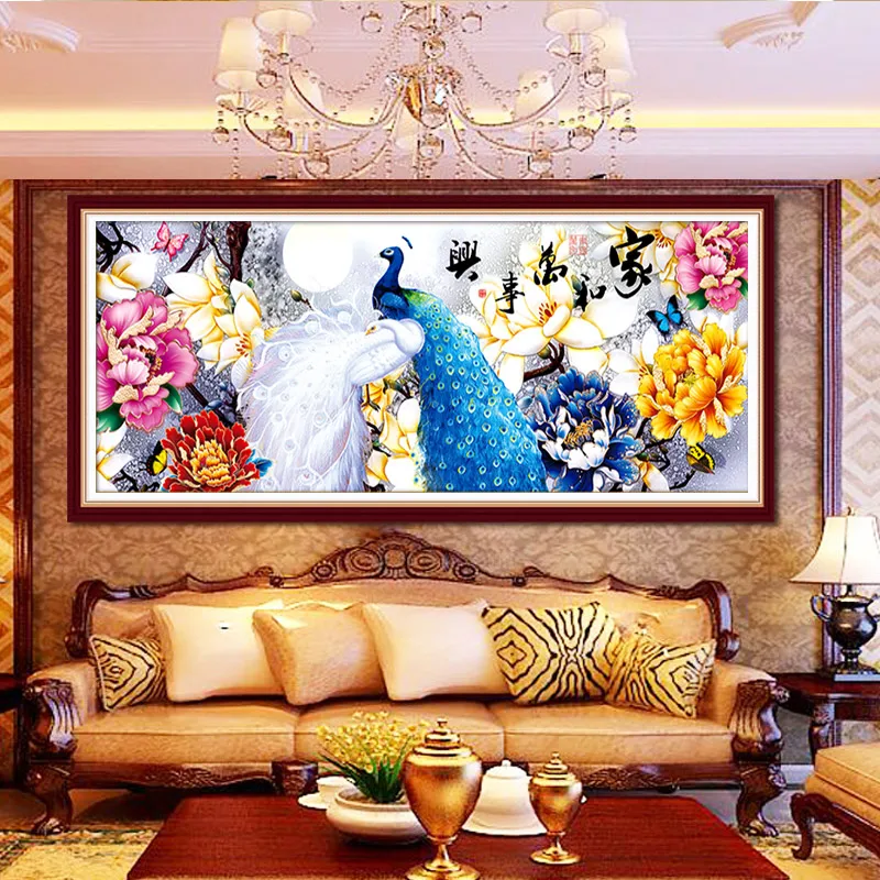 Special DIY Diamond Embroidery,5D Diamond Painting Peacock,Diamonds Mosaic,Cross Stitch,Animal,Needlework,Christmas,Decor,Beads