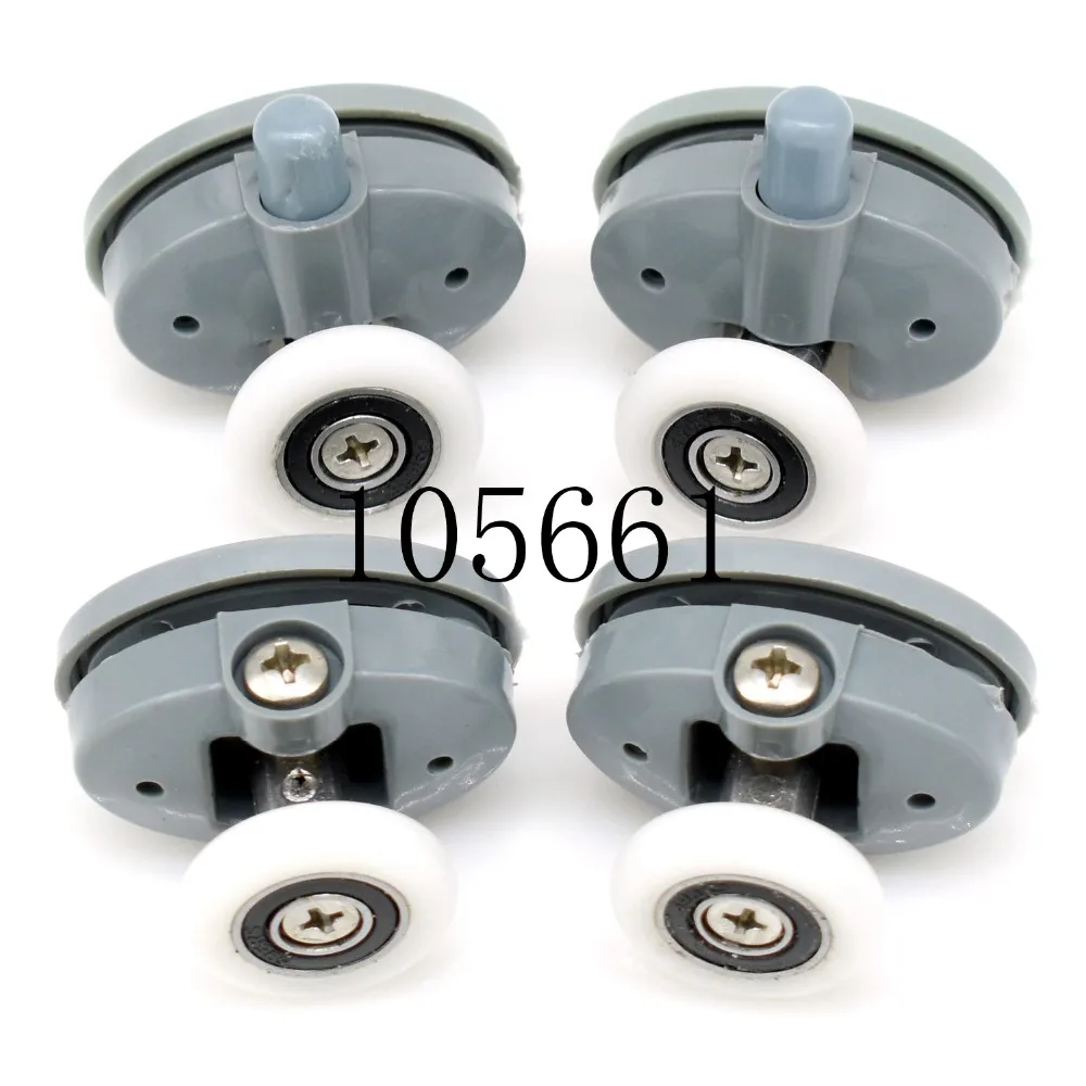 2pcs4pcs 8pcs Butterfly Single Shower Door Rollers/Runners/Wheels/Pulleys 23mm /25mmwheel