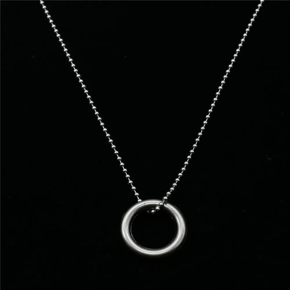 New Male Punk Long Custom Sweater Chain Choker Necklace Angel Wing Feather Pendant Necklace Men Women Jewelry Friendship Gifts