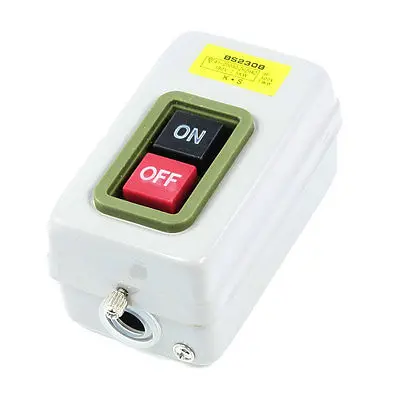 500V 3.7KW ON/OFF Three Phase 3P Latching Power Push Button Switch