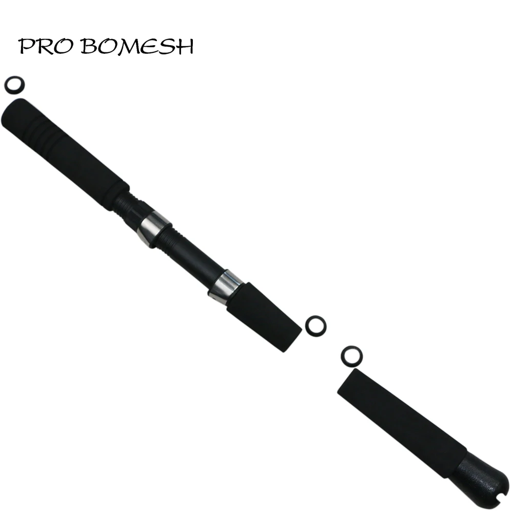 Pro Bomesh 2Set/Lot Hard EVA Spinning Rod Handle Kit DPS 18# Reel Seat Boat Jigging Rod DIY Component For Rod Repair Accessory