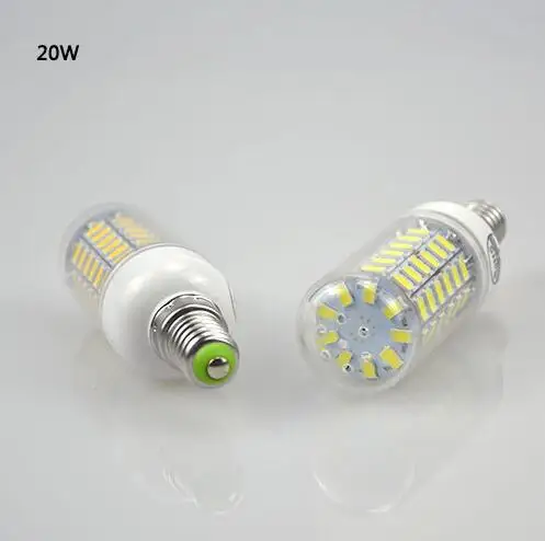 E14 5730 SMD LED Corn Bulb Light AC 220V 230V 240V Equal CFL 7W 12W 15W 18W 20W 25W High Luminous Spotlight LED Lamp Light