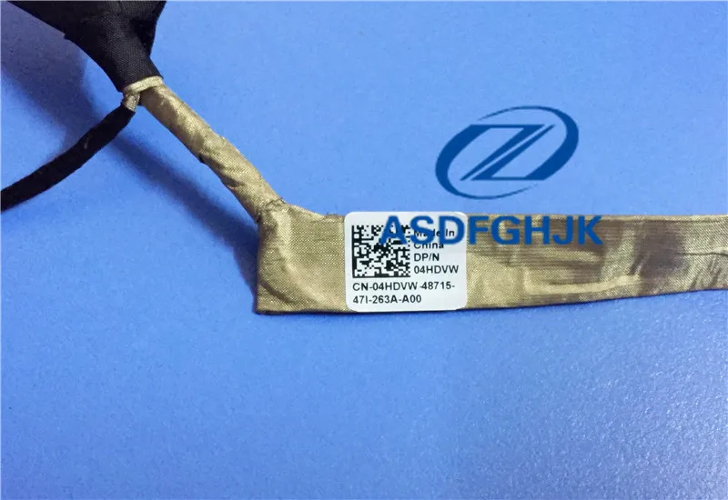 For Dell Inspiron 7347 7348 CN-04HDVW 04HDVW 4HDVW 450.01V4.1001 LED LCD Screen LVDS VIDEO Cable 100% test ok