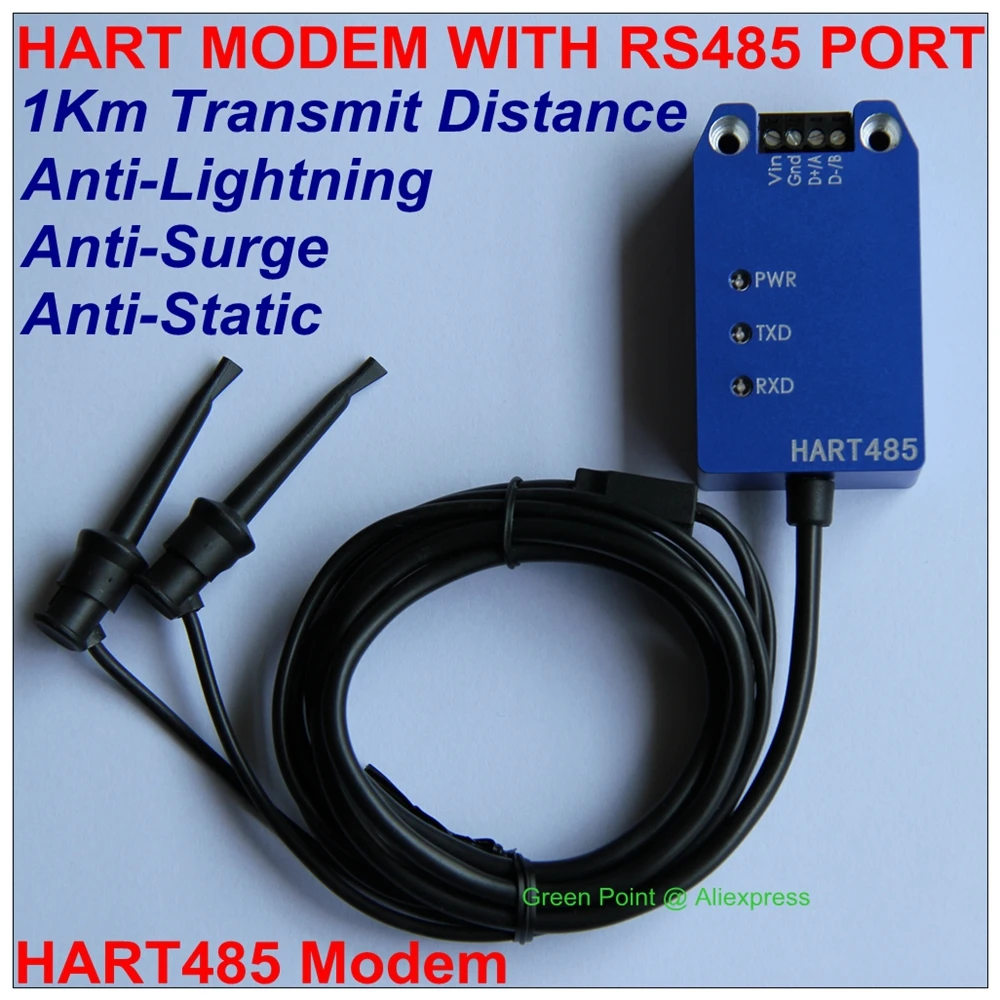 

Handheld Hart Modem RS485 Port HART485 Transmitter Convertor Debug Testers With Full OS Support Smart Device Configuration Tools