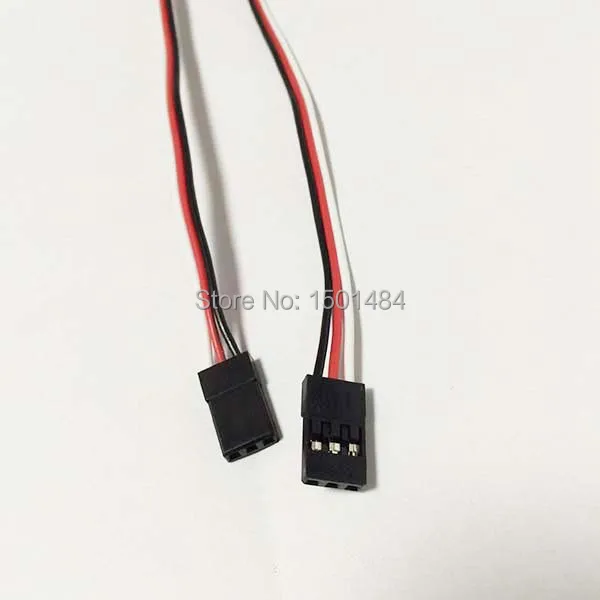 Cable de extensión de Servo de alta calidad, 10 piezas, 200mm, 20CM, Cable de alambre de plomo para helicóptero RC Car JR FUTABA