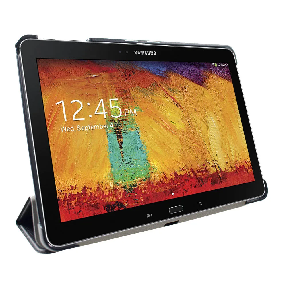 For Samsung Galaxy Note 10.1 2014 Edition P600 P605 P601 Smart Cover Case /Tab Pro 10.1 T520 T521 T525 Tablet Cover Magnet Sleep